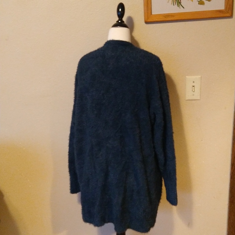 Loft Open Front Fuzzy Cardigan - Picture 5 of 7